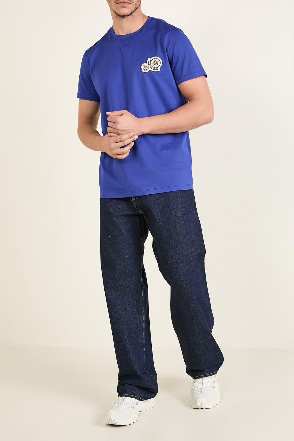 חולצת טי עם לוגו פאץ'